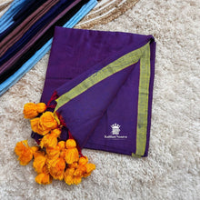 Order purple Mul Cotton Kaithari Nesavu Saree Online – Elegant Cotton Saree for Summer, now for just Rs.950