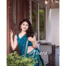 Thara: Where Tradition Meets Glamour - Gold Zari Saree - Kaithari Nesavu Sarees