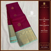 Timeless Elegance – Pure Handloom Silk Saree – Kaithari Nesavu